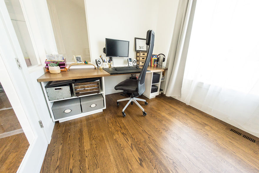 Here's How I Turned Our Formal Living Room Into A Home Office Here's How I Turned Our Formal Living Room Into A Home Office