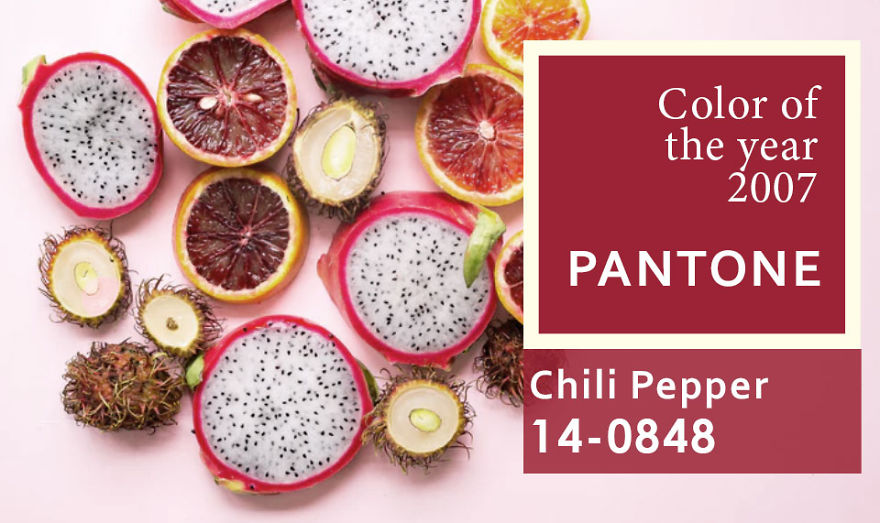 I've Been Finding Matches For Pantone Colors Of The Year Since 2000 To Inspire People To Use More Color In Their Lives I've Been Finding Matches For Pantone Colors Of The Year Since 2000 To Inspire People To Use More Color In Their Lives