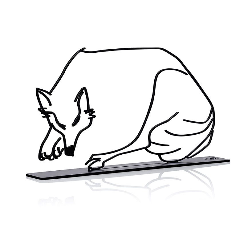 I Found A 50-Year-Old Book With Animal Illustrations, And Turned Them Into Minimalist Sculptures I Found A 50-Year-Old Book With Animal Illustrations, And Turned Them Into Minimalist Sculptures