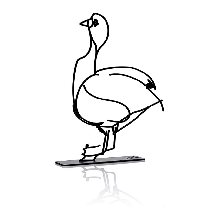 I Found A 50-Year-Old Book With Animal Illustrations, And Turned Them Into Minimalist Sculptures I Found A 50-Year-Old Book With Animal Illustrations, And Turned Them Into Minimalist Sculptures