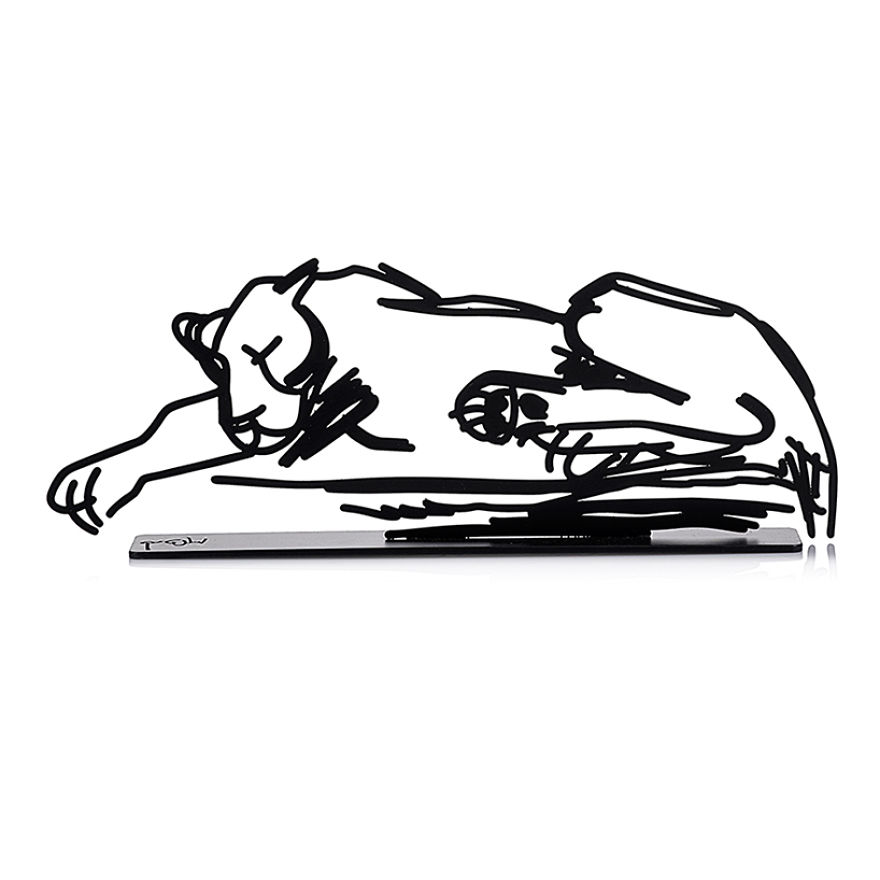 I Found A 50-Year-Old Book With Animal Illustrations, And Turned Them Into Minimalist Sculptures I Found A 50-Year-Old Book With Animal Illustrations, And Turned Them Into Minimalist Sculptures