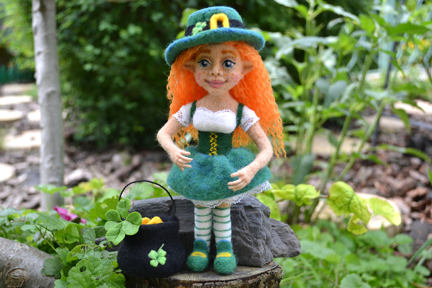 I Make Needle Felted Dolls!