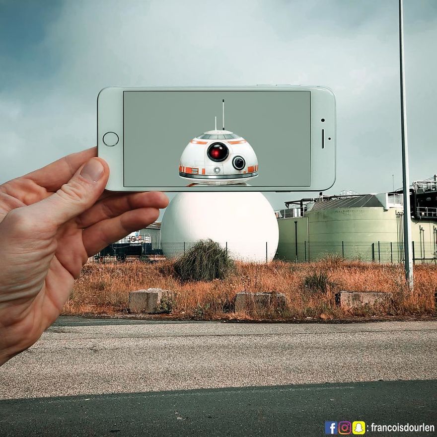 I Mix Iconic Characters And Scenes With The Real Life Using My Iphone