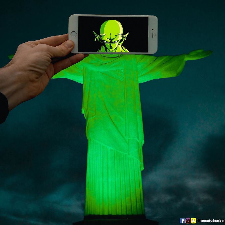 I Mix Iconic Characters And Scenes With The Real Life Using My Iphone