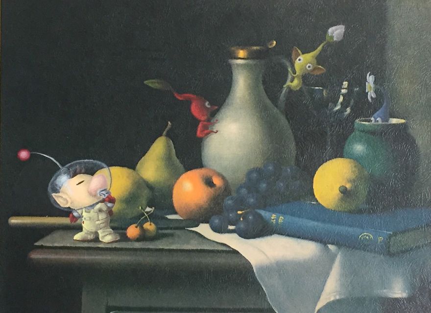 I Take Unwanted Thrift Store Art And Add A Touch Of Whimsy And Pop Culture