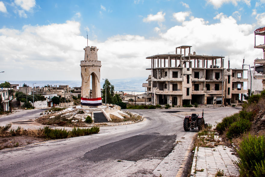 A Small Village Near Krak Des Chevaliers That Was Totally Destructed And Now Abandoned