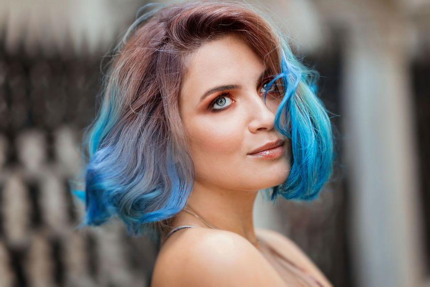 I Create Dreamy Portraits Inspired By Colored Hair And Fairytales I Create Dreamy Portraits Inspired By Colored Hair And Fairytales