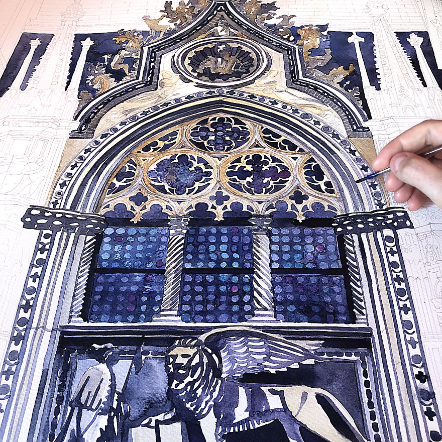 Watercolor In Motion By Maja Wrońska And Przemek Sobiecki Watercolor In Motion By Maja Wrońska And Przemek Sobiecki