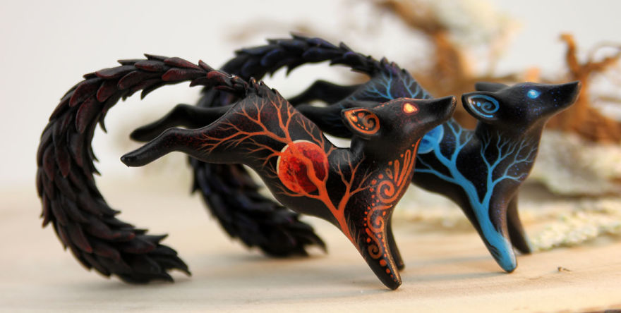 I Made These Animal Figurines In Fantasy Style