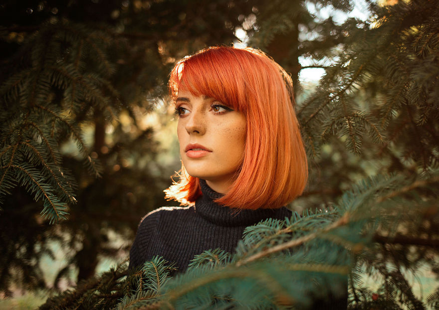 I Create Dreamy Portraits Inspired By Colored Hair And Fairytales