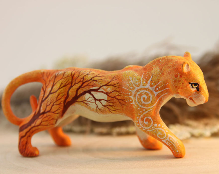 I Made These Animal Figurines In Fantasy Style