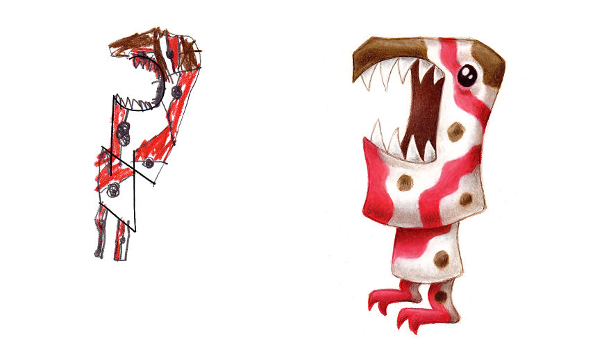 Another 20 Of My Monsters Based On Kid Drawings