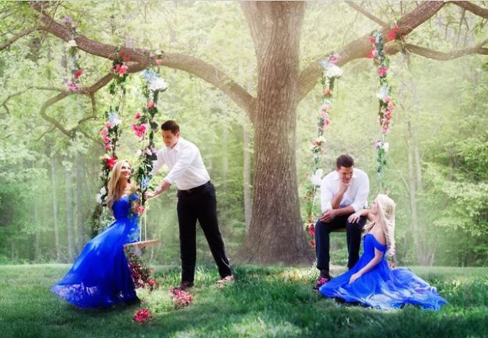 Identical Twin Sisters Marry Identical Twin Brothers, And Everyone Is Thinking The Same Thing Right Now Identical Twin Sisters Marry Identical Twin Brothers, And Everyone Is Thinking The Same Thing Right Now