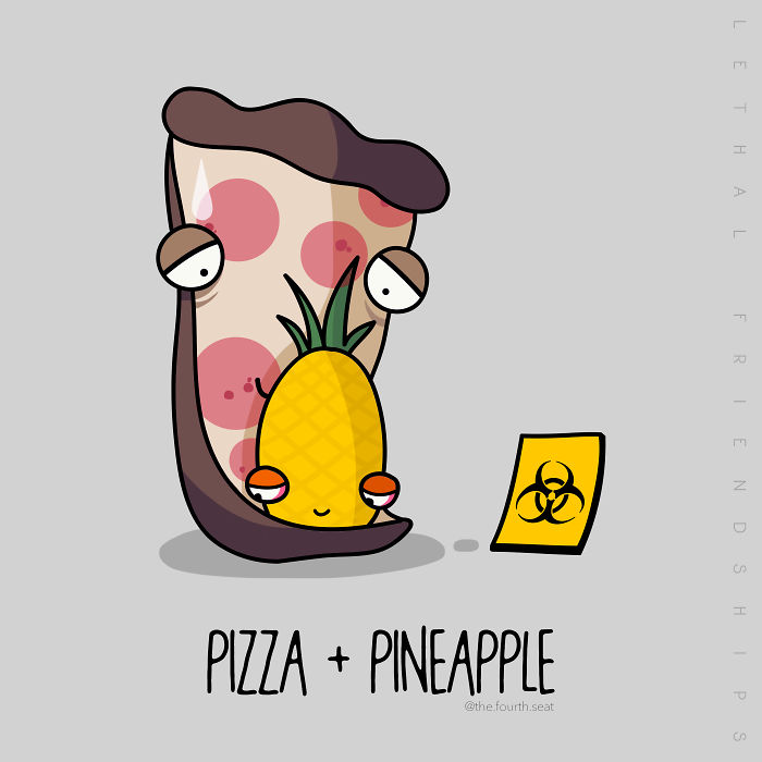 I Illustrated A Small Series Titled “Lethal Friendships” For Friendship Day