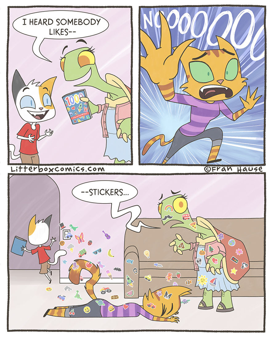 Litterbox Comics Puts A Feline Twist On Modern Day Parenting