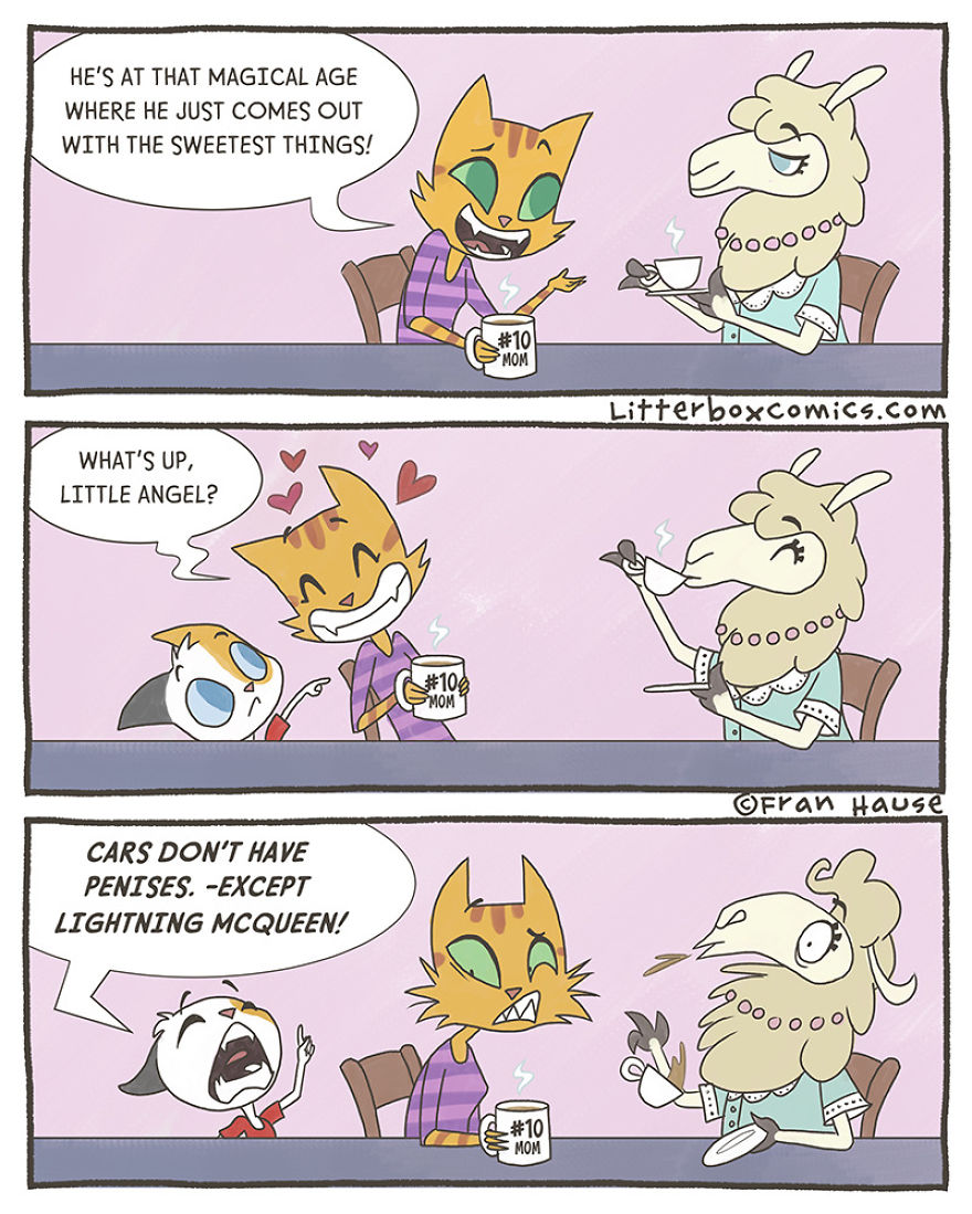 Litterbox Comics Puts A Feline Twist On Modern Day Parenting