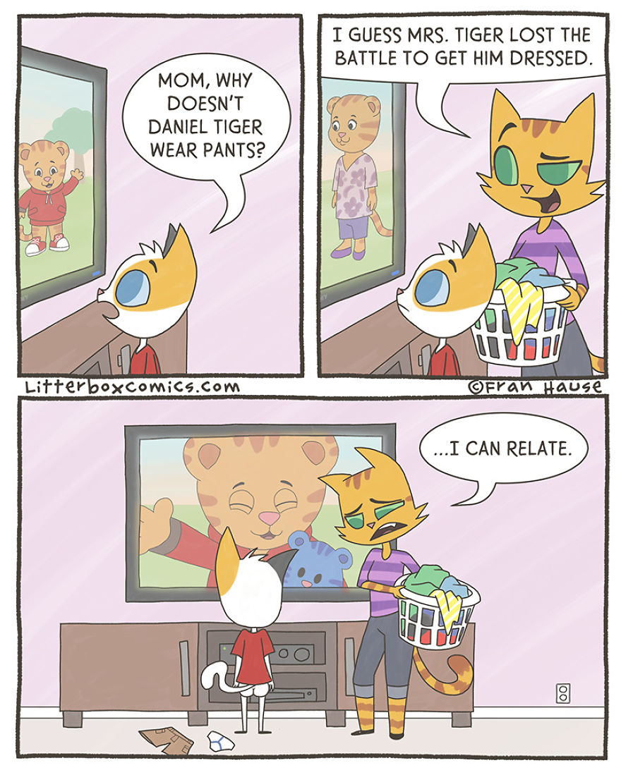 Litterbox Comics Puts A Feline Twist On Modern Day Parenting