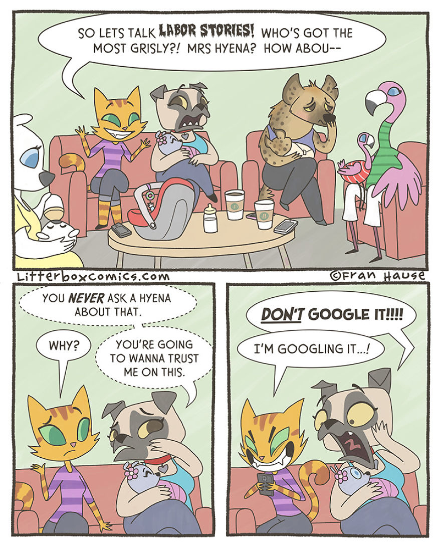 Litterbox Comics Puts A Feline Twist On Modern Day Parenting