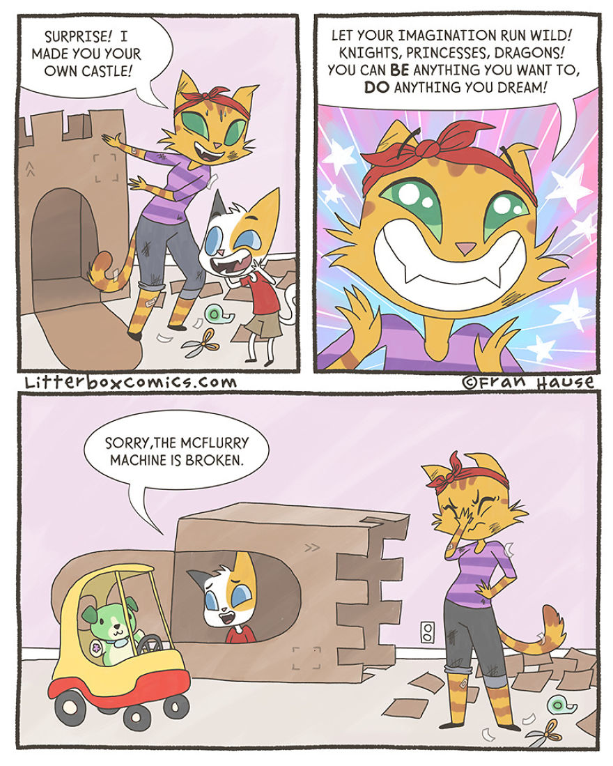 Litterbox Comics Puts A Feline Twist On Modern Day Parenting