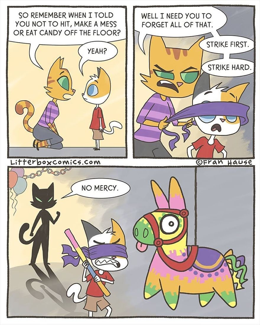 Litterbox Comics Puts A Feline Twist On Modern Day Parenting