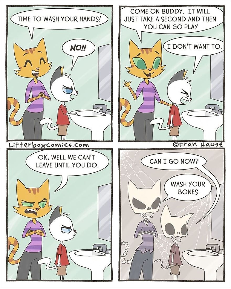 Litterbox Comics Puts A Feline Twist On Modern Day Parenting