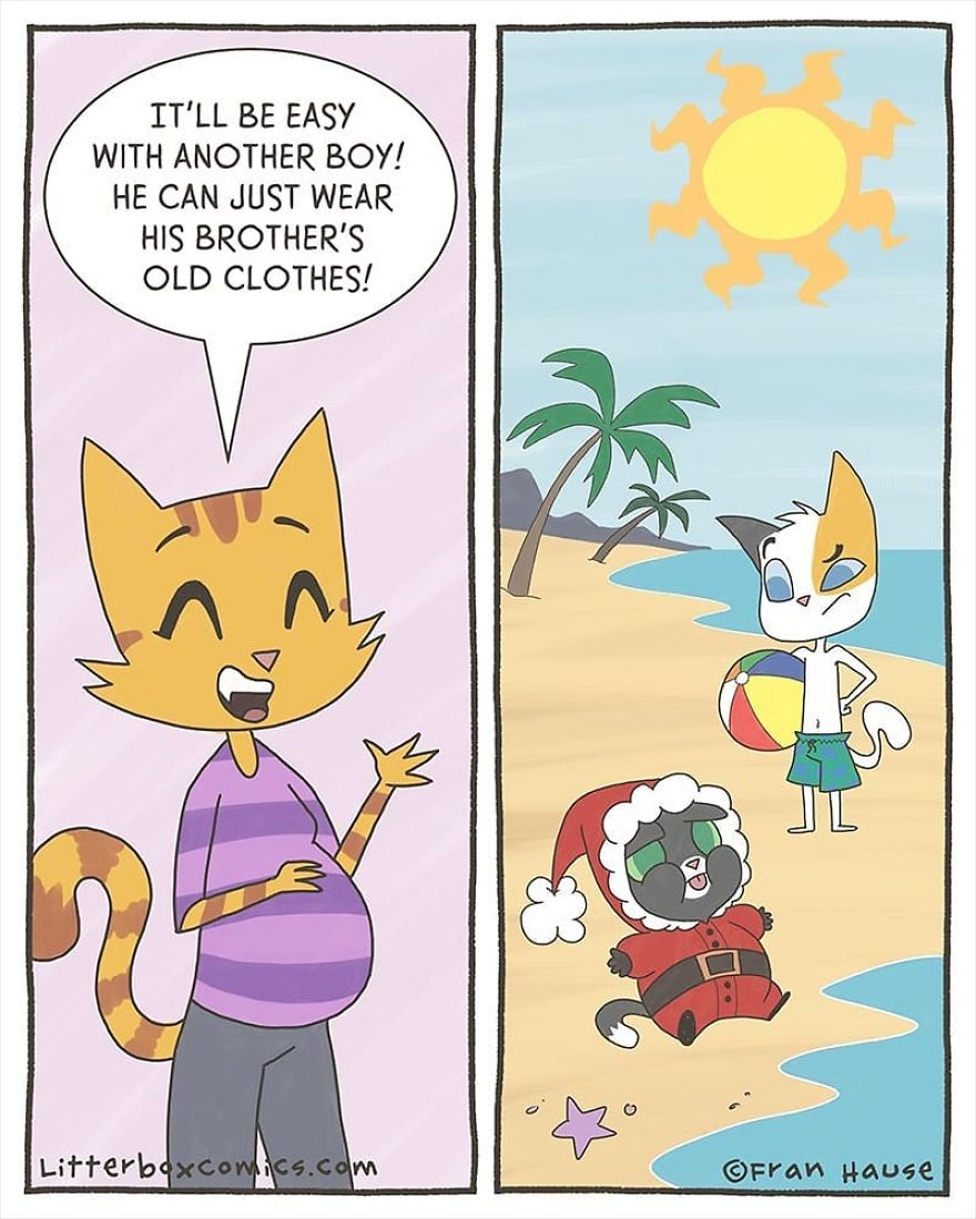 Litterbox Comics Puts A Feline Twist On Modern Day Parenting