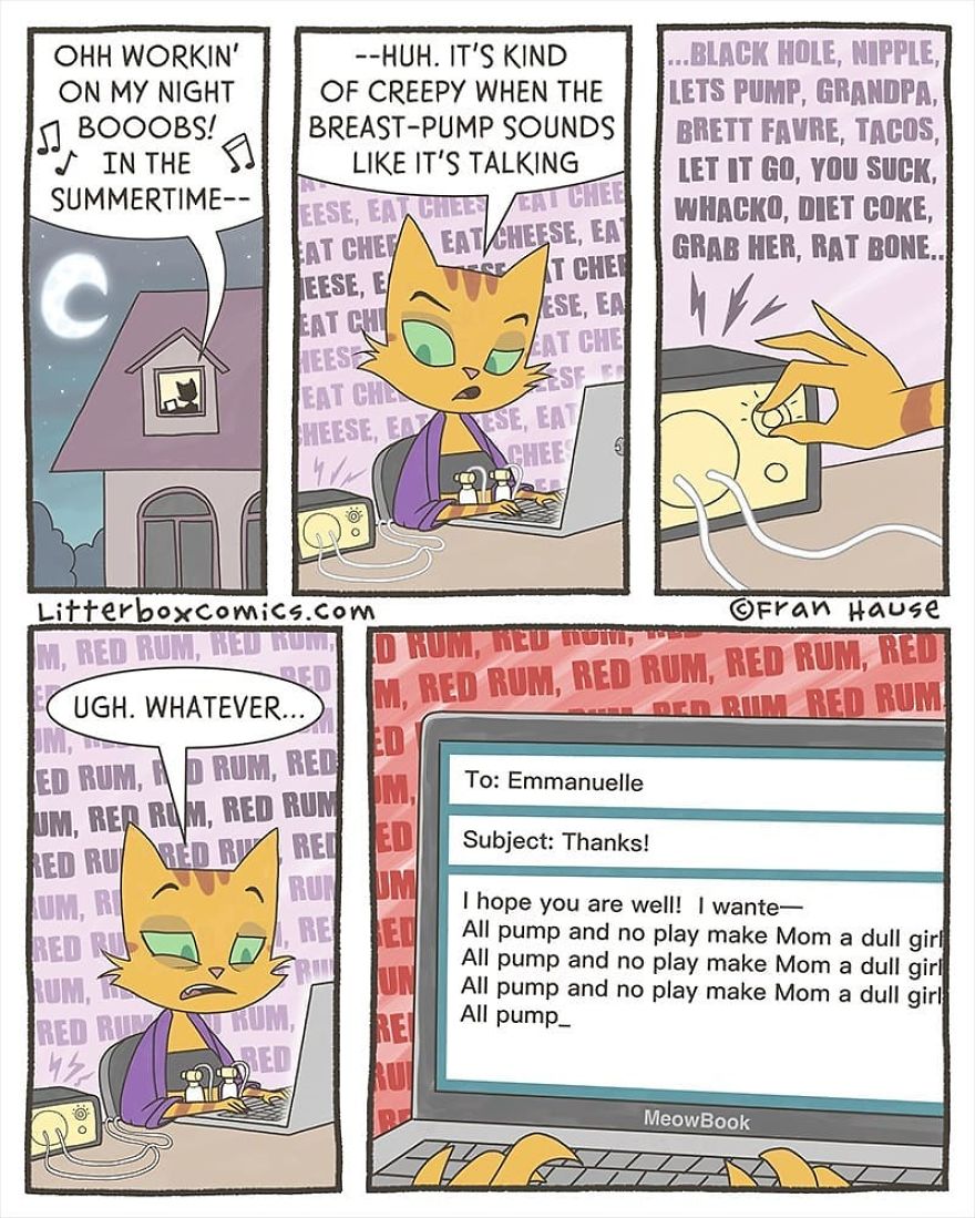 Litterbox Comics Puts A Feline Twist On Modern Day Parenting