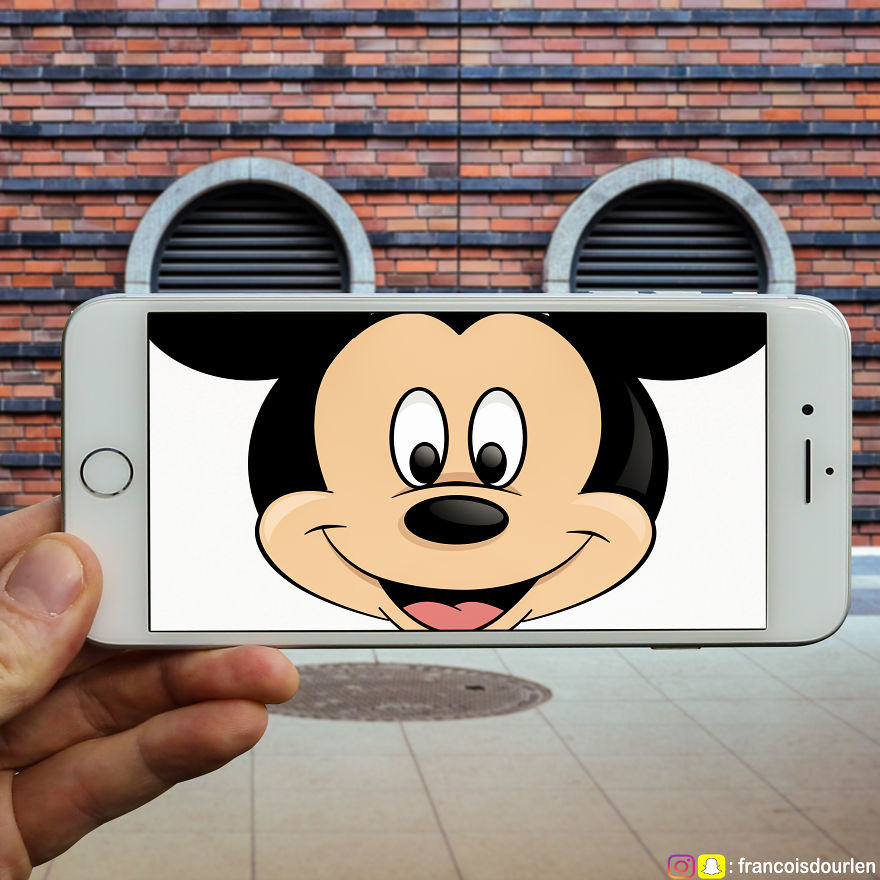 I Mix Iconic Characters And Scenes With The Real Life Using My Iphone