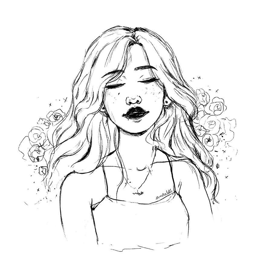 I Create Dreamy Illustrations