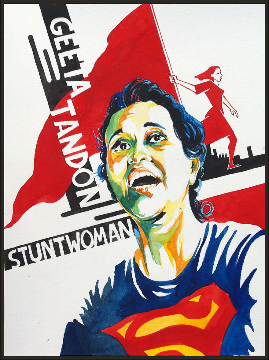 Geeta Tandon, Stuntwomen