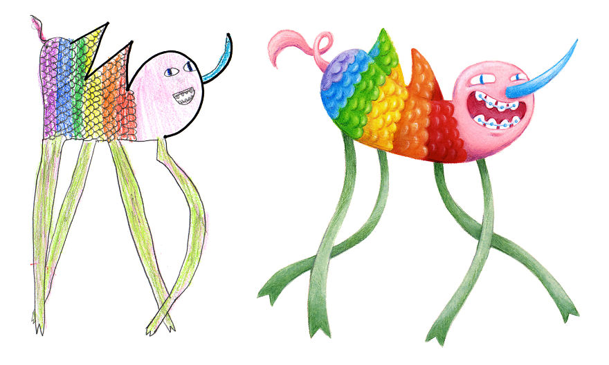 Another 20 Of My Monsters Based On Kid Drawings