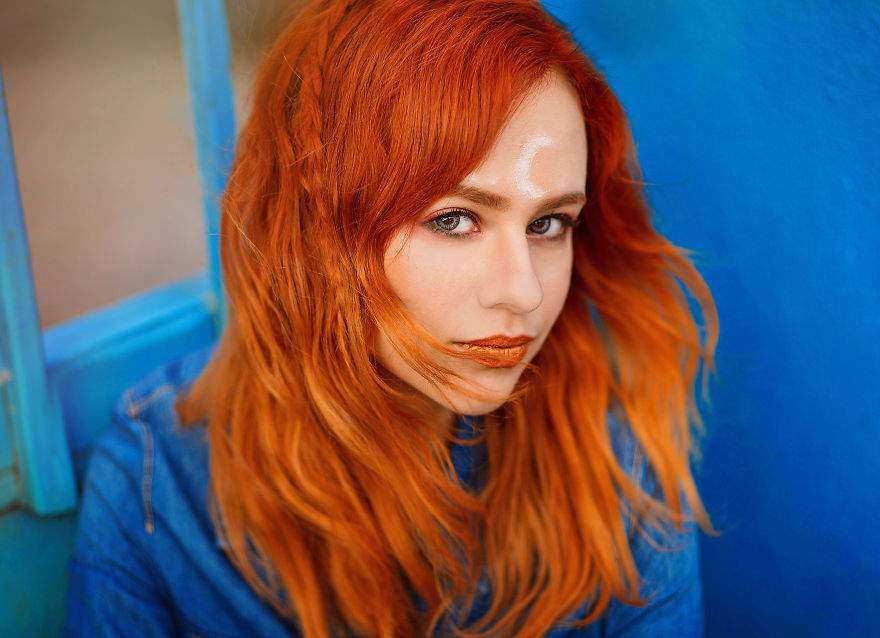 I Create Dreamy Portraits Inspired By Colored Hair And Fairytales I Create Dreamy Portraits Inspired By Colored Hair And Fairytales