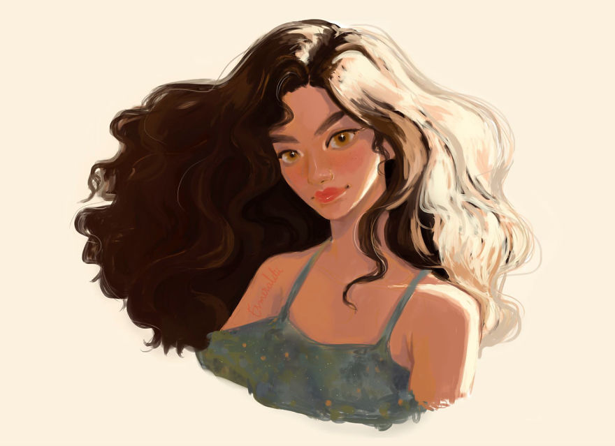 I Create Dreamy Illustrations