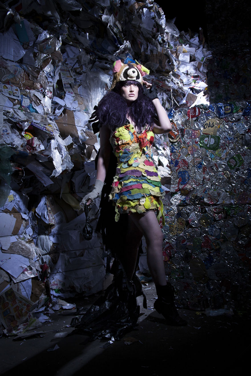 We Created A Fashion Collection Made Entirely Of Washed Up Trash Found On The Beach We Created A Fashion Collection Made Entirely Of Washed Up Trash Found On The Beach