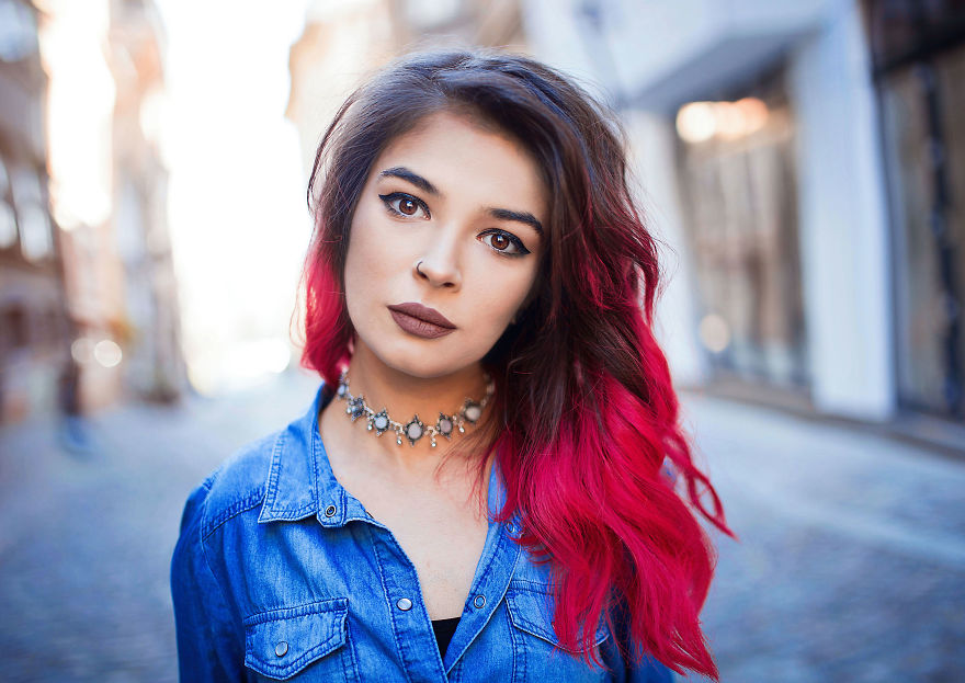 I Create Dreamy Portraits Inspired By Colored Hair And Fairytales