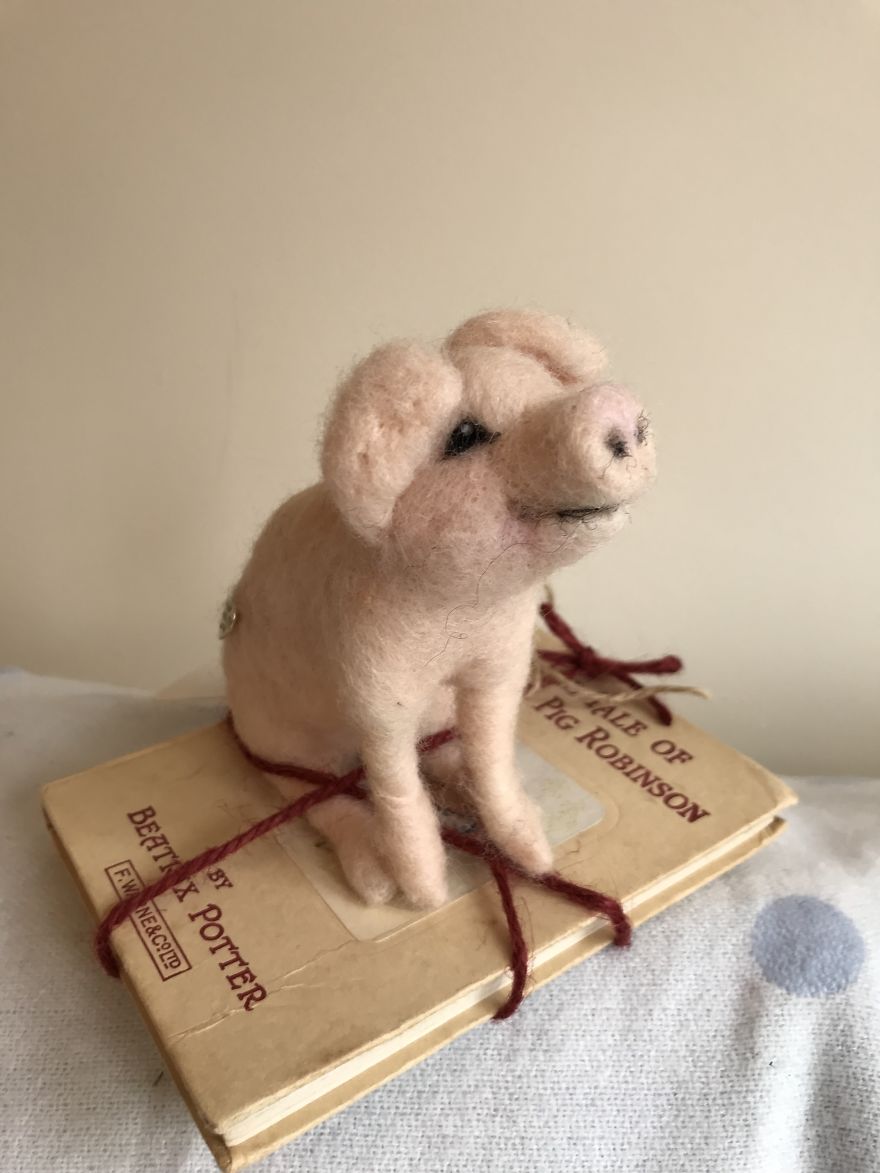 So Many Hours Spent Poking Wool With A Tiny Needle - Such Magical Transformations!