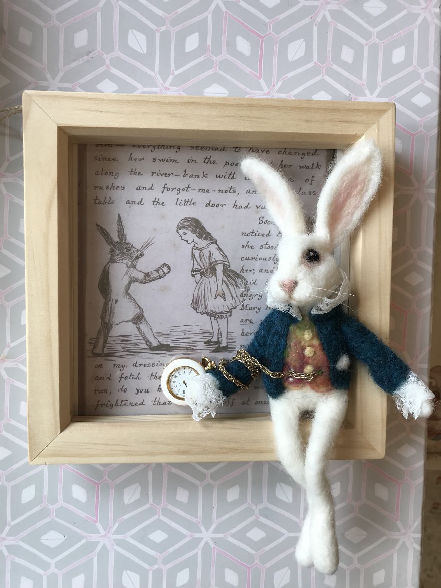 So Many Hours Spent Poking Wool With A Tiny Needle - Such Magical Transformations!