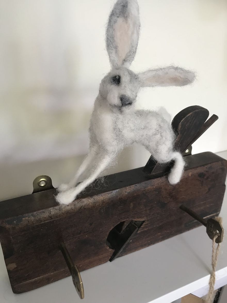 So Many Hours Spent Poking Wool With A Tiny Needle - Such Magical Transformations!