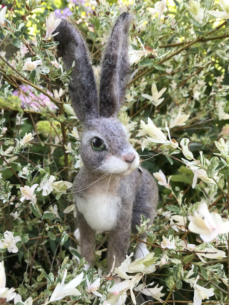 So Many Hours Spent Poking Wool With A Tiny Needle - Such Magical Transformations!