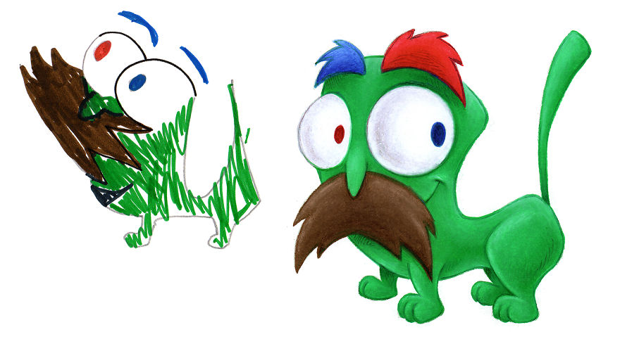 Another 20 Of My Monsters Based On Kid Drawings
