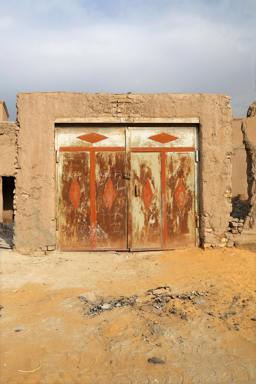 Traditional House In The Legendary City Of Khiva, Located Along The Ancient Silk Road. The City Was Once A Must Stop On The Caravan Route