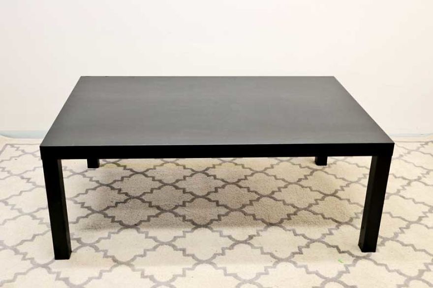 Take Your Ikea Coffee Table From Bland To Grand With An Inlay Stencil Kit
