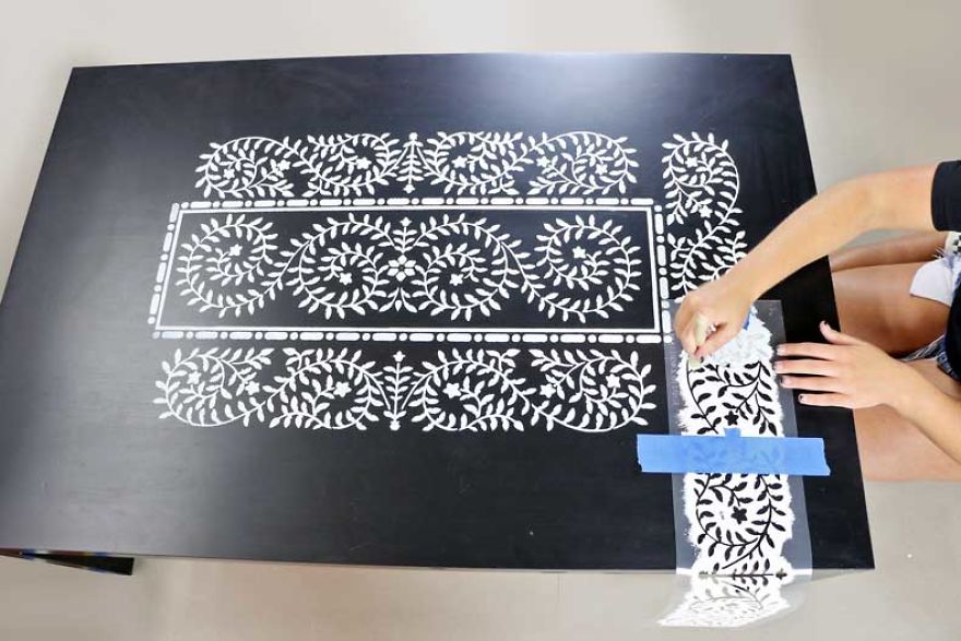 Take Your Ikea Coffee Table From Bland To Grand With An Inlay Stencil Kit Take Your Ikea Coffee Table From Bland To Grand With An Inlay Stencil Kit