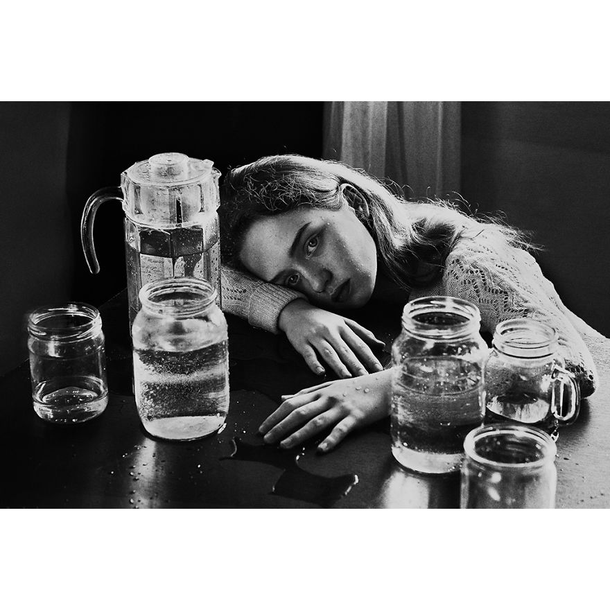 “Half Empty Half Full” By Uliana Kharinova, Russia (2nd Place In The Portrait Category)