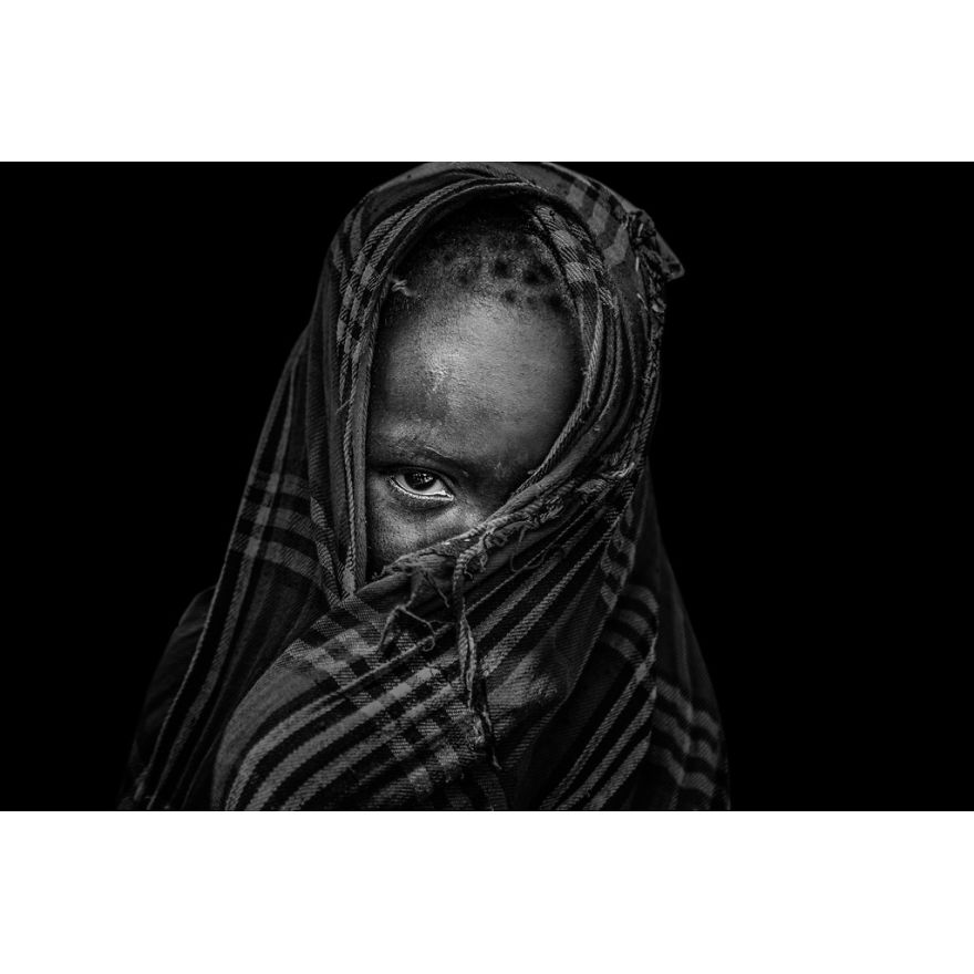 “Stare ” By Xiaoqing Zhang, China (3rd Place In The Portrait Category)