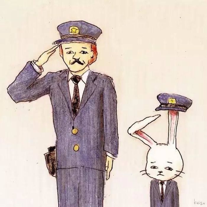 The Enigmatic Illustrations Of The Japanese Artist Keigo Will Fiddle With Your Head