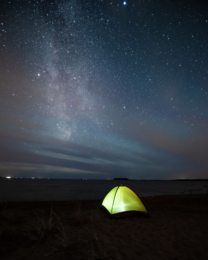 Camping Under The Stars