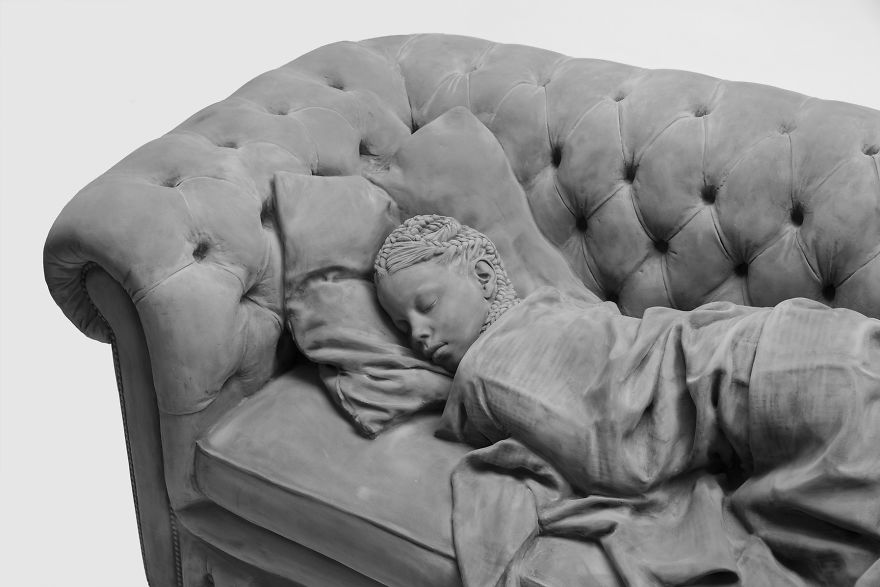 Incredibly Lifelike Sculptures By Belgian Artist