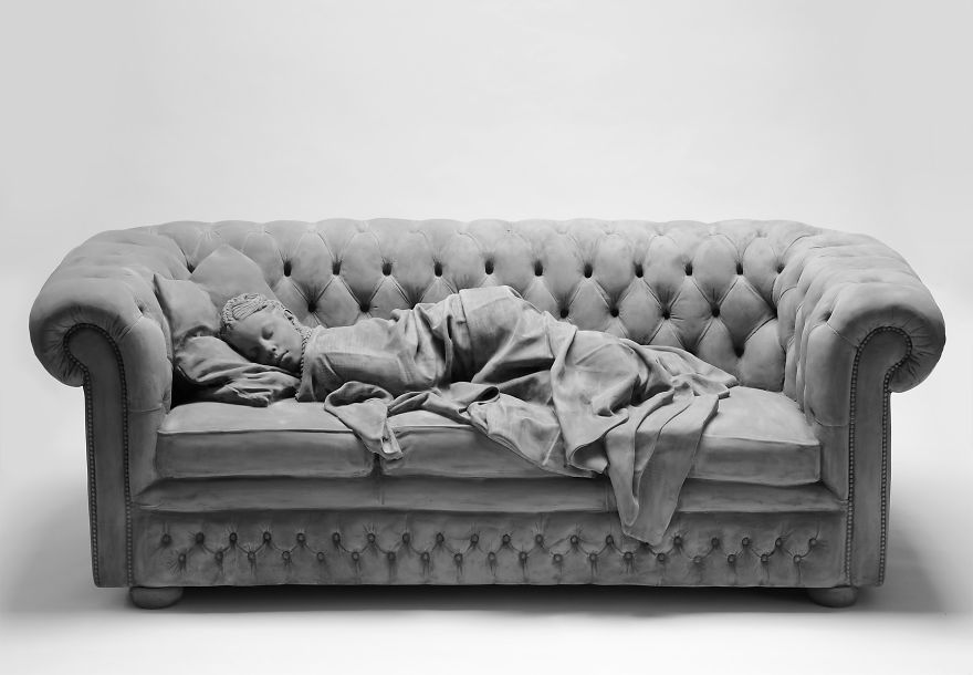 Incredibly Lifelike Sculptures By Belgian Artist