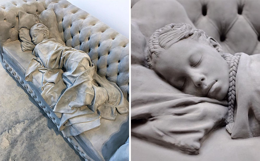 Incredibly Lifelike Sculptures By Belgian Artist